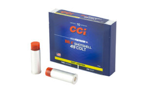 CCI Big 4 .45 Long Colt shotshell box with #4 shot, 10 rounds