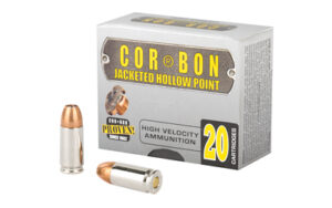 Cor-Bon 9mm Luger +P 125gr JHP box - 20 rounds