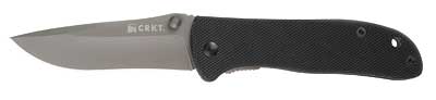 CRKT DRIFTER G10 2.9" PLN EDGE BLK