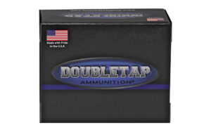 DoubleTap 45 ACP 230gr FMJ-FP 20rd box ammunition, brass case, full metal jacket flat point