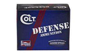 Double Tap Colt Defense 9mm 124gr JHP ammunition, 20 rounds per box