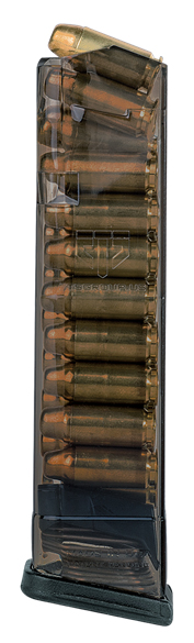 ETS MAG GLOCK 22 40SW 19RD COMP CARBON SMOKE