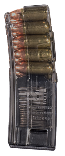 ETS MAG HK MP5 9MM 10RD CARBON SMOKE