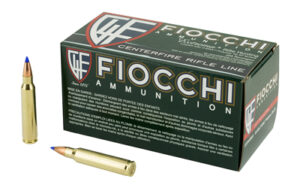 Fiocchi Extrema .223 Rem 40 gr V-MAX ammunition box, 50 rounds