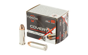 Fiocchi CovertX .38 Special +P 125gr JHP 20rd box product image