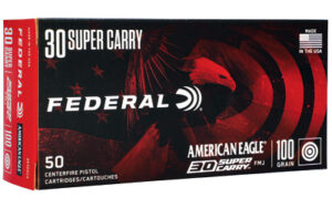 Federal American Eagle .30 Super Carry 100 gr FMJ box - 50 rounds