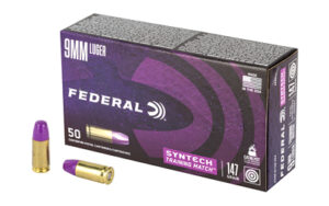 Federal American Eagle Syntech Training Match 9mm 147gr TSJ 50-round box
