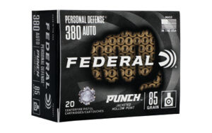 Federal Premium Punch 380 ACP 85 gr JHP 20 round box
