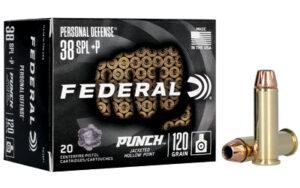 Federal Premium Punch .38 Special +P 120gr JHP 20rd box