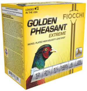FIO GOLDEN PHEASANT HV 12GA 2.75 #4 25/10