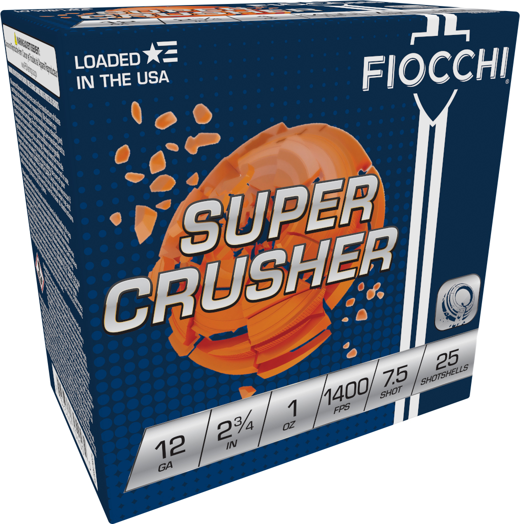 FIO SUPER CRUSHER 12GA 1OZ #7.5 1400FPS 10/10