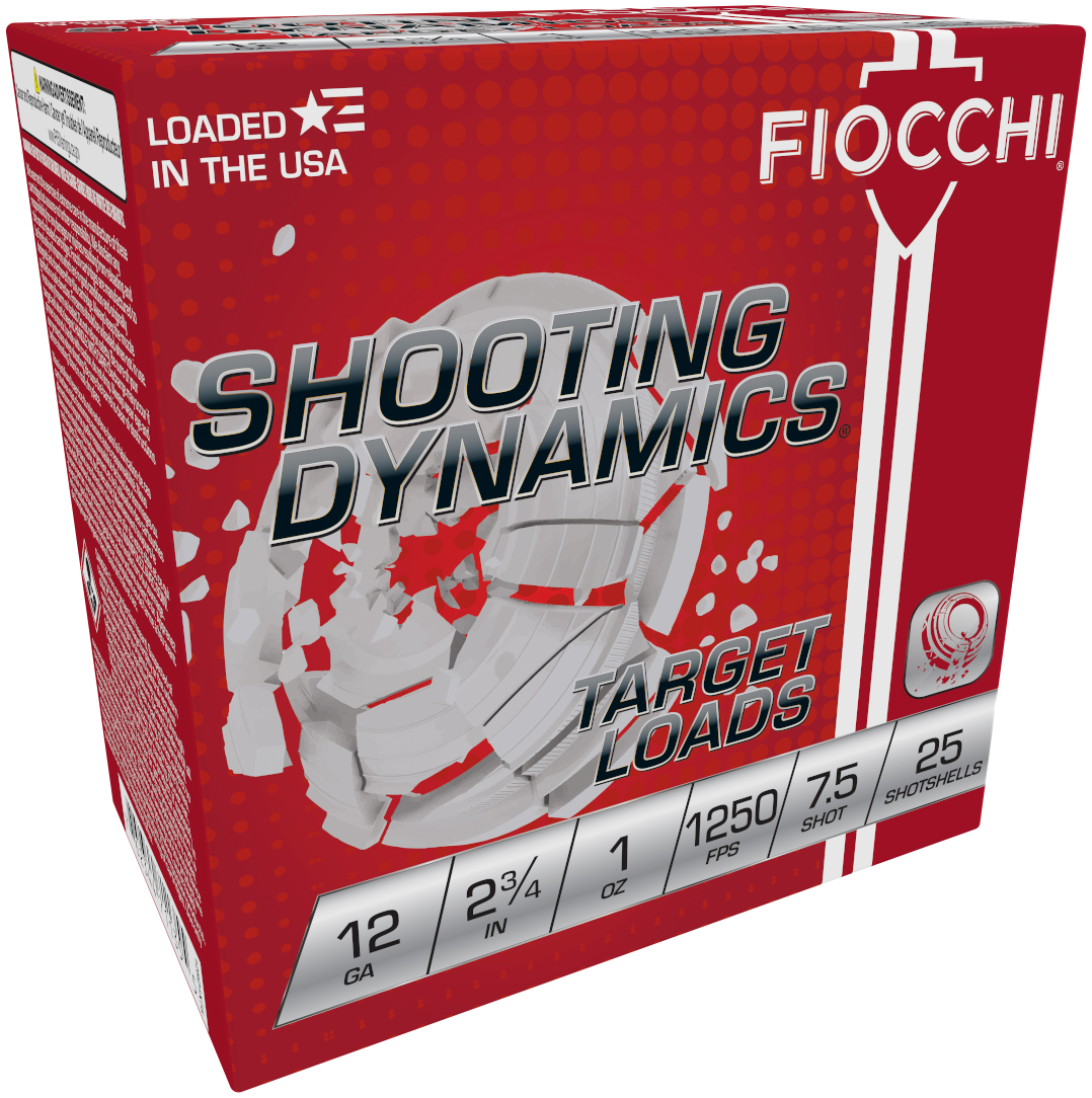 FIO SHOOTING TARGET 12GA 2.75 1OZ #7.5 25/10