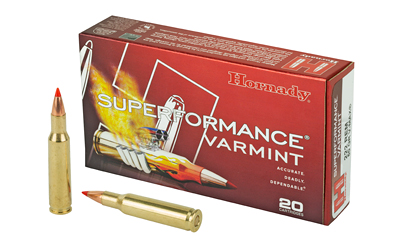 Hornady Superformance Varmint .222 Rem 50 gr V-MAX 20 rd box