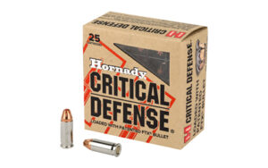 Hornady Critical Defense .25 ACP 35 gr FTX 25-round box