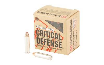 Hornady Critical Defense 80 gr FTX handgun ammunition 25-count box