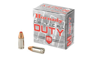 Hornady Critical Duty 9mm 135 gr FlexLock 25rd box product image