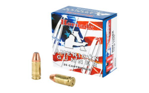 Hornady American Gunner 9mm 115gr XTP 25rd box packaging