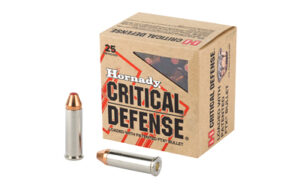 Hornady Critical Defense .38 Special +P 110 gr FTX ammunition 25-round box
