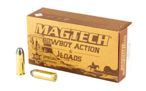 Magtech .45 Long Colt 200 gr lead flat nose Cowboy Action ammunition 50-round box