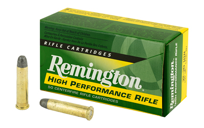 Remington .32-20 Win 100 gr Lead Flat Nose ammunition, 50-count box