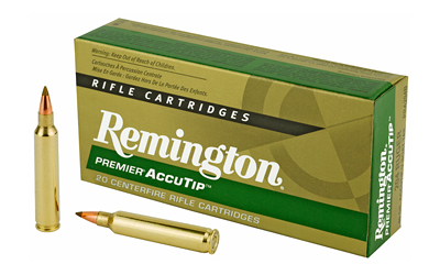 Remington Premier AccuTip .204 Ruger 40 gr cartridge box, 20 rounds