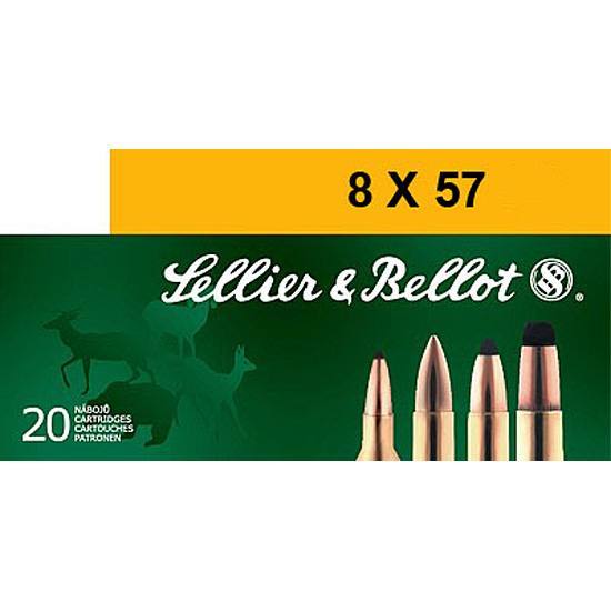 Sellier & Bellot SB857JRA 8x57 JRS 196gr Soft Point 20-round box