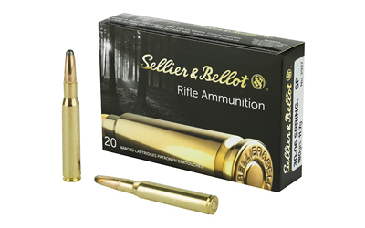 Sellier & Bellot 30-06 180gr Soft Point 20rd box