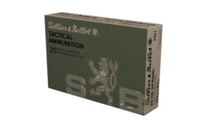 Sellier & Bellot 30-06 Springfield 150gr FMJ 20rd box brass-cased rifle ammunition