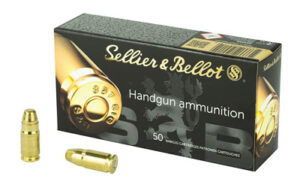 Sellier & Bellot 357 SIG 140 gr FMJ ammunition 50 rd box