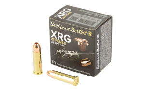 Sellier & Bellot .38 Special 110gr XRG hollow-point box and cartridge