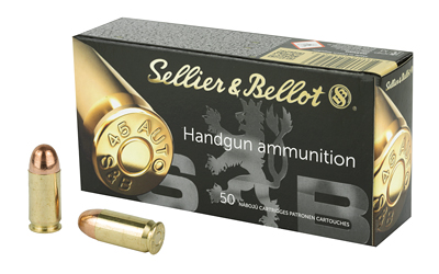 Sellier & Bellot .45 ACP 230 gr FMJ 50 rd box