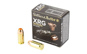Sellier & Bellot XRG Defense .45 ACP 165gr Solid Copper Hollow Point 25ct box