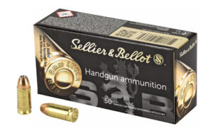 Sellier & Bellot 9mm Luger 124gr JHP 50-round box