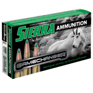 Sierra GameChanger Tipped GameKing 7mm Remington Magnum ammunition box, 20 rounds