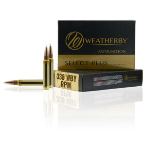 Weatherby Select Plus Barnes TTSX .338 WBY RPM 225gr rifle ammunition 20-count box