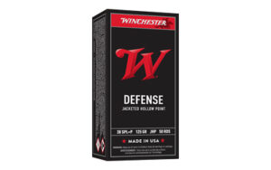 Winchester USA .38 Special +P 125 gr JHP 50 rd box