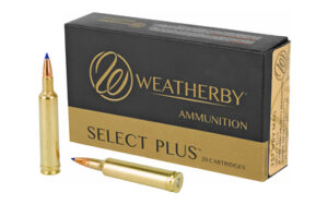 Weatherby Select Plus .257 Weatherby Magnum 100gr Barnes TTSX ammunition box, 20 rounds