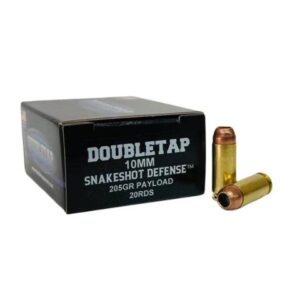 DoubleTap 10mm Snake Shot 20rd box 135gr JHP plus #9 shot ammunition
