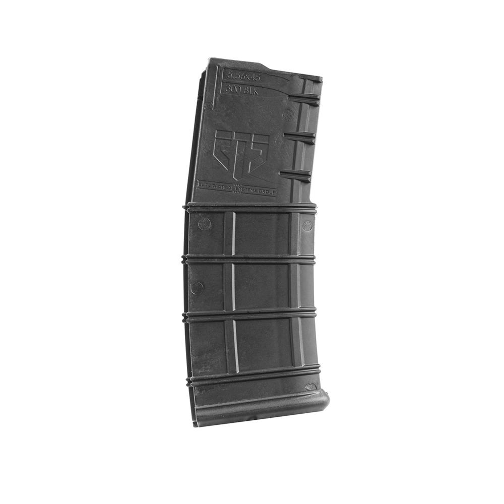 Elite Tactical Systems Gen 2 AR-15 Rifle Magazine Coupled Black Nylon 5.56 30/rd 2/ct