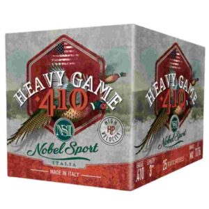 Nobel Sport 410 M Shotshell .410 ga 3" 11/16 oz 1145 fps #7.5 25/ct
