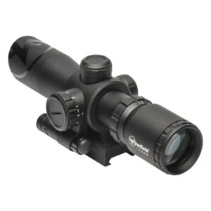 Firefield Barrage Riflescope with Red Laser - 1.5-5x32 Illuminated Mil-Dot Reticle Black Matte