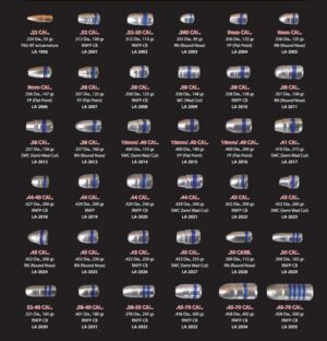 Lightning Ammo Lead Cast Handgun Bullets .45 Cal .452" 230 gr RN 100/ct Box