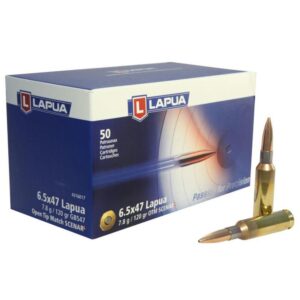 Lapua Scenar-L OTM 6.5x47 120 gr rifle ammo box, 50 rounds