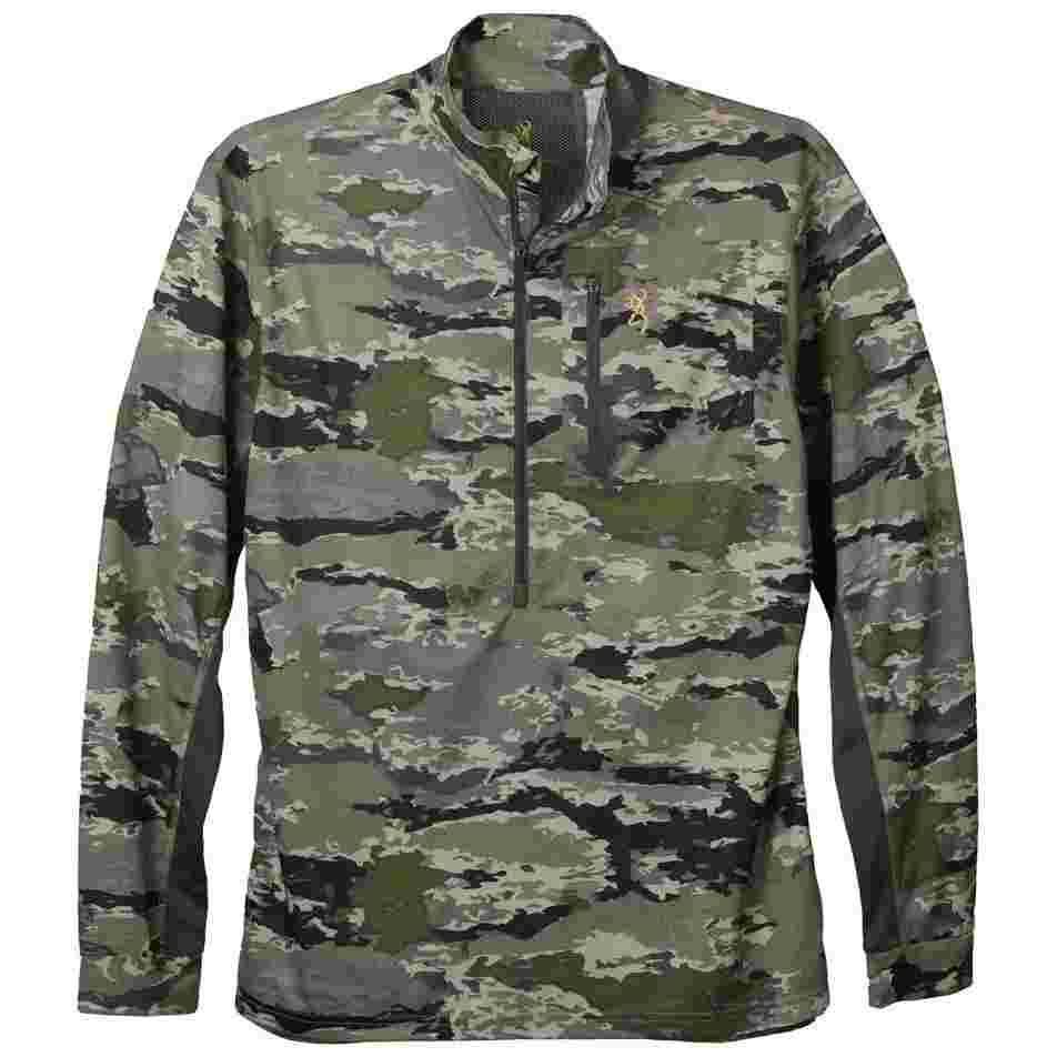 Browning Early Season 3/4 Zip Shirt Ovix S