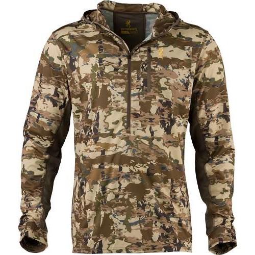 Browning Early Season Hooded Long Sleeve Shirt Auric Camo 2XL