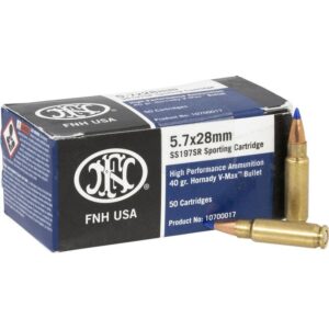 FN 5.7x28mm 40gr V-MAX 500rd case product image
