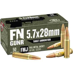FN SS201 5.7x28mm 40gr FMJ ammunition 500rd case