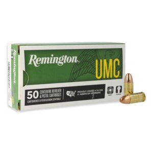Remington UMC 9mm Luger 147 gr FMJ 50rd box