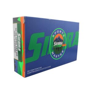 Sierra Sports Master Gameking .30-06 Sprg 165gr ammunition box, 20 rounds