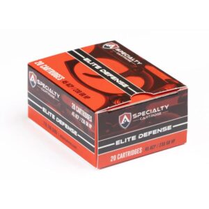 Atlanta Arms Elite Defense .45 Auto 230gr JHP ammunition box 20 rounds